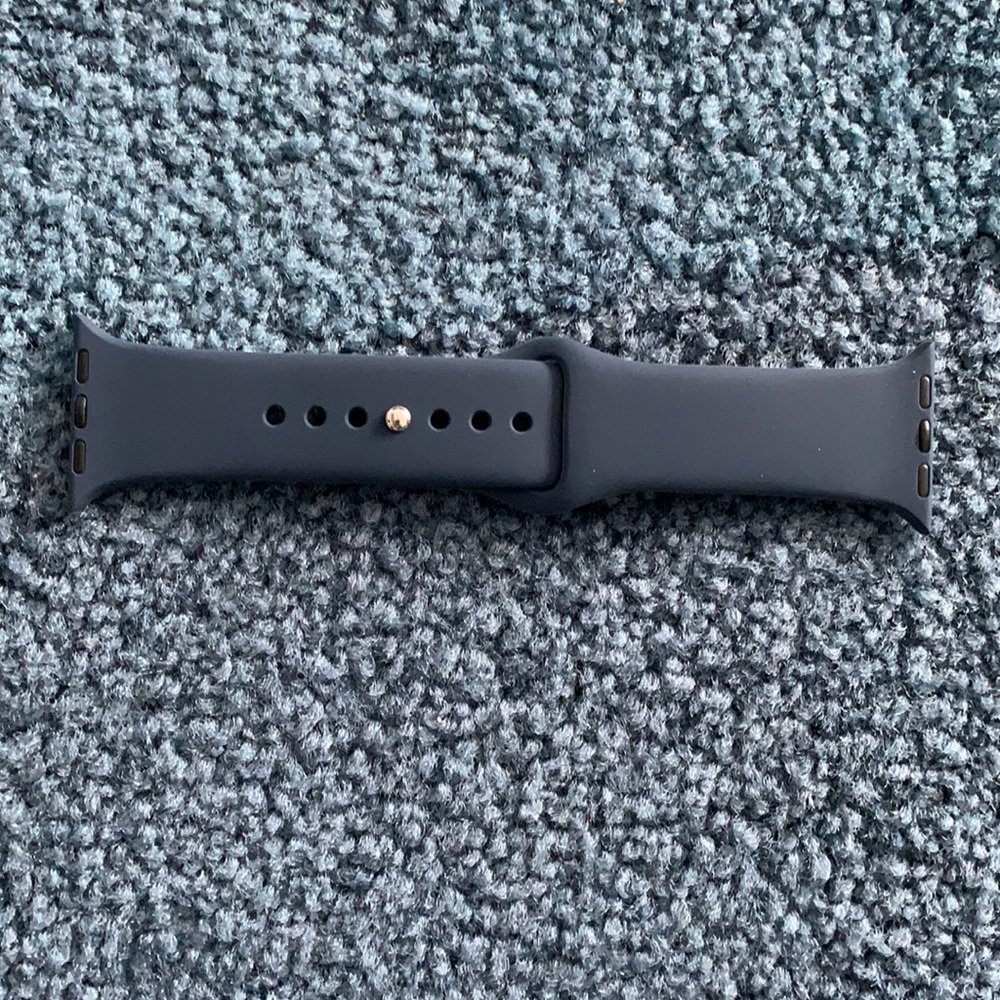 Blue Sport Silicone Watch Band 38/40 MM